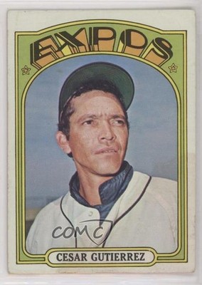 1972 Topps High # Cesar Gutierrez #743 1h2x