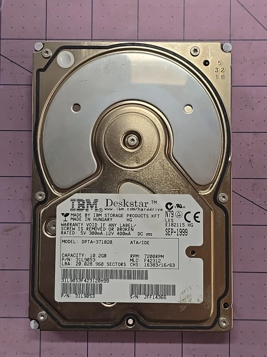 IBM 10 GB Internal Hard Disk Drives for sale | eBay
