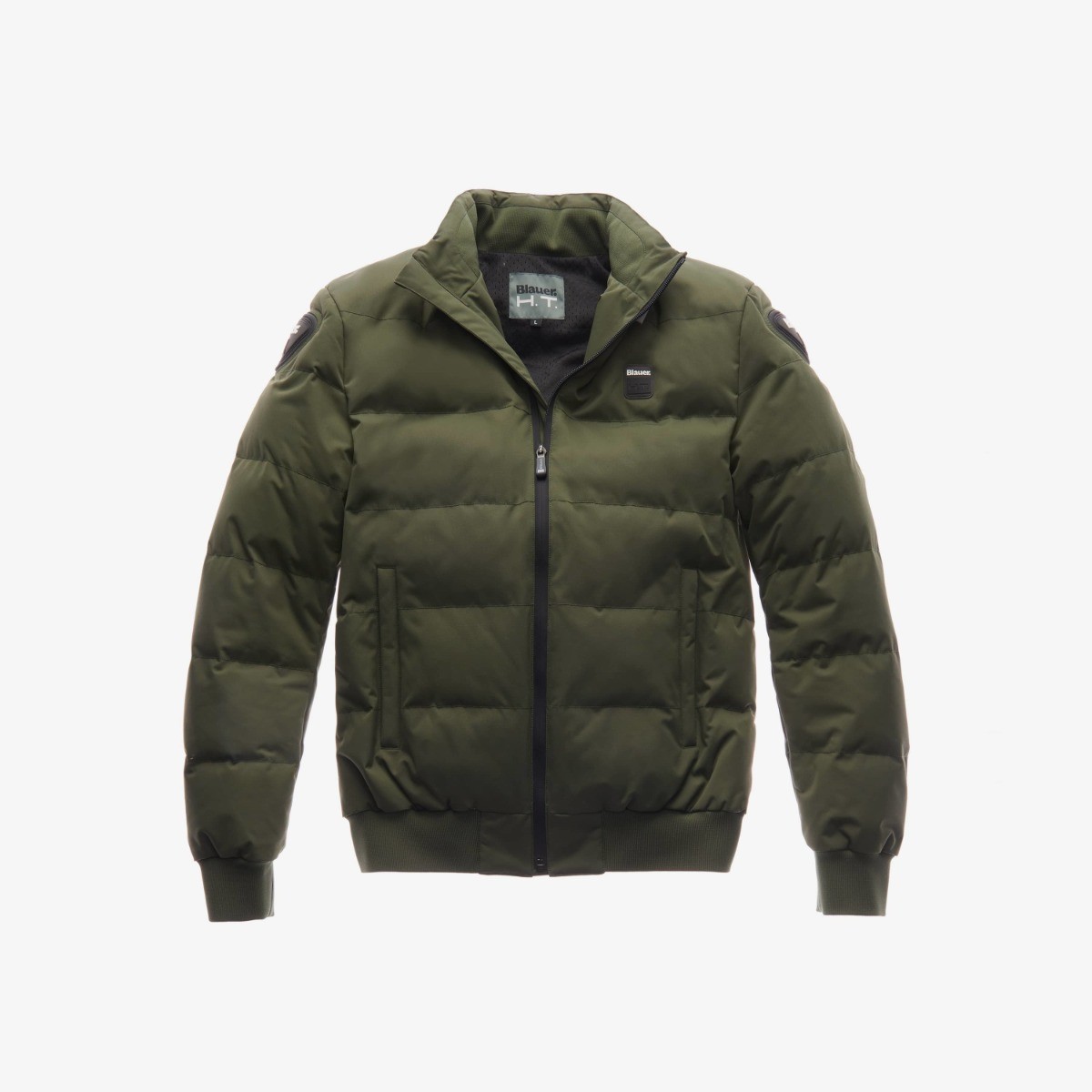 Giacca moto invernale Uomo Blauer COLLAGE Verde Alga Kombu