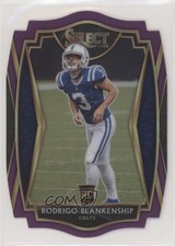 2020 Panini Select Premier Level Purple Prizm Die-Cut Rodrigo Blankenship 2l4