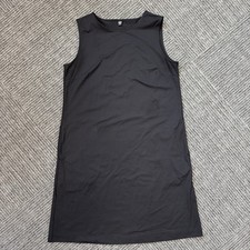 Uniqlo Black Dress, Size S Light Weight Pockets Tunic Sleeveless