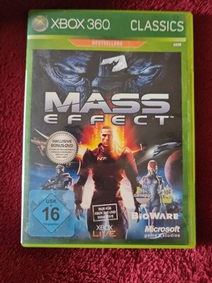 Mass Effect Microsoft Xbox 360 Spiel Game mit Anleitung