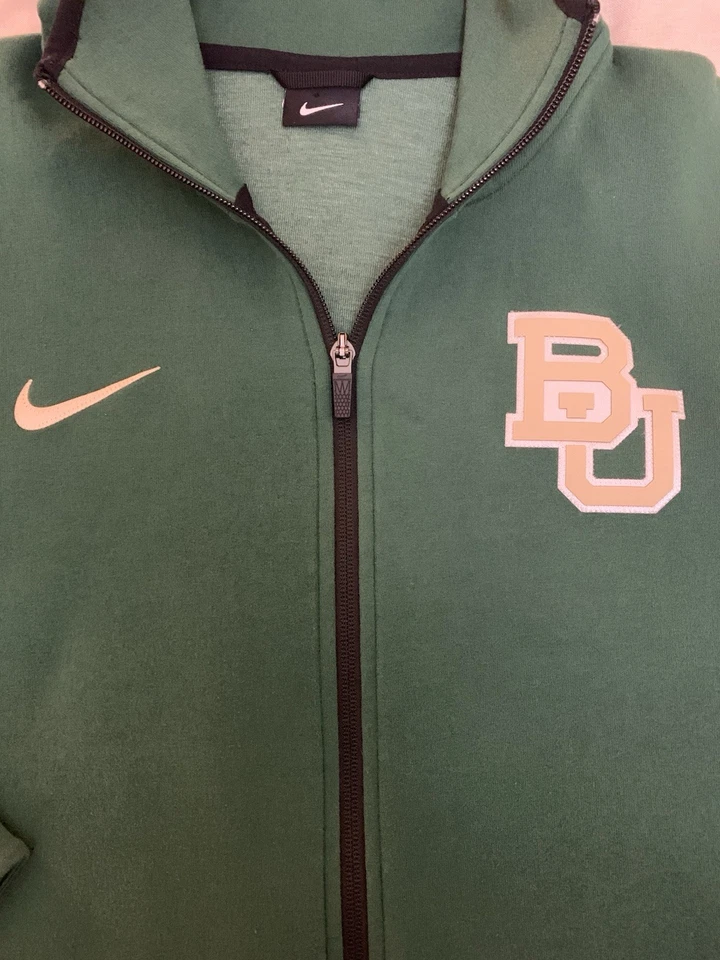 Chaqueta Nike Elite Showtime emitida por el equipo de baloncesto Baylor (talla grande alta) Foto 3 de 4