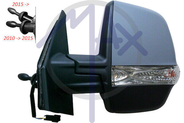 Miroir Rétroviseur Mécanique Peignable Double Vitre Opel Combo 2011 Gauche