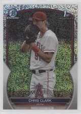 2023 Bowman Draft Chrome Sparkle Refractor Chris Clark #BDC-31 6u5