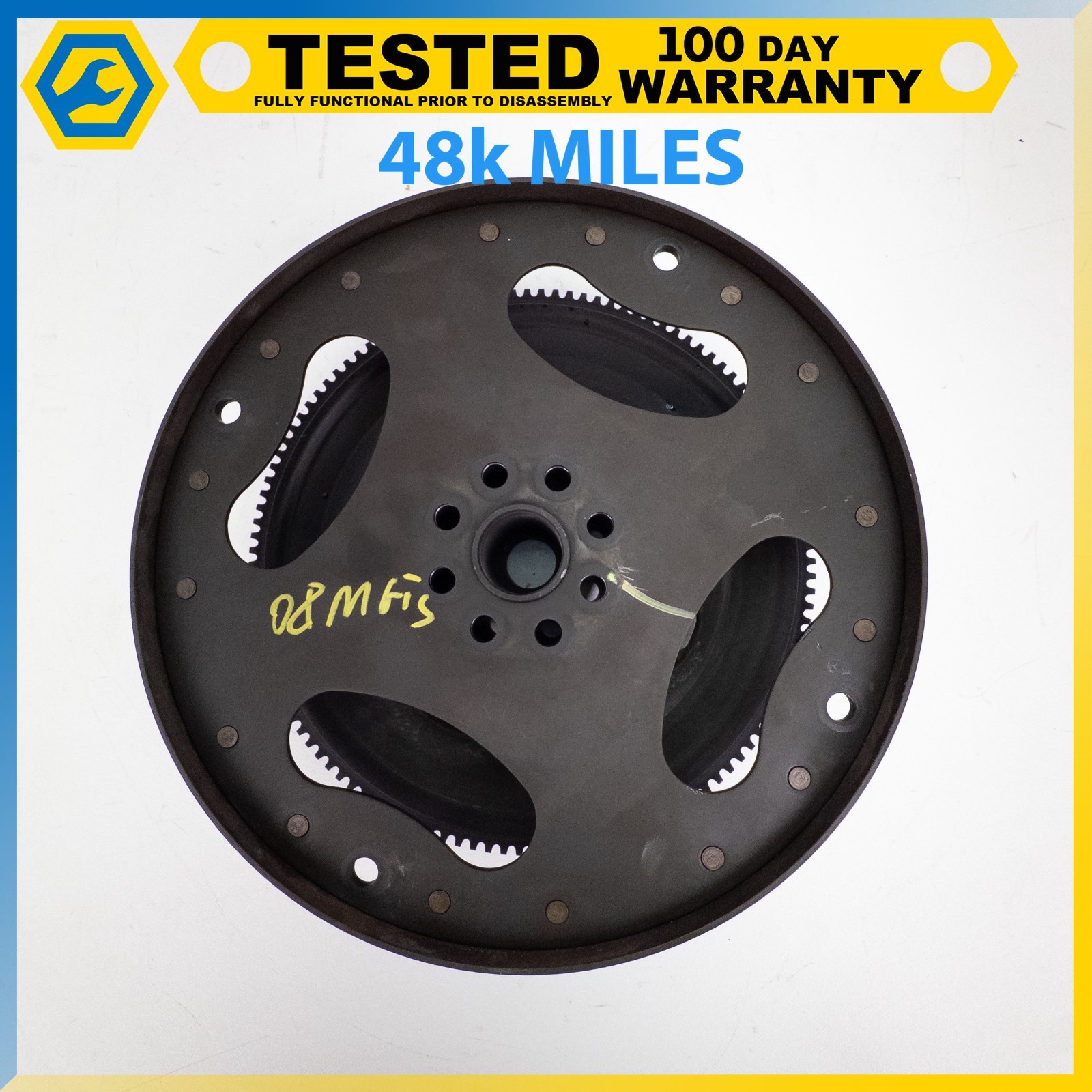 04-17 MASERATI GRANTURISMO QUATTROPORTE 4.2L ENGINE MOTOR FLYWHEEL FLEX PLATE OE