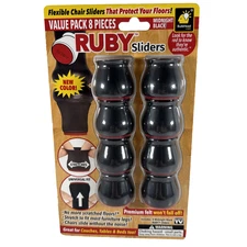 NEW 2021 SEALED Ruby Sliders 8 Pack Clear As Seen On TV