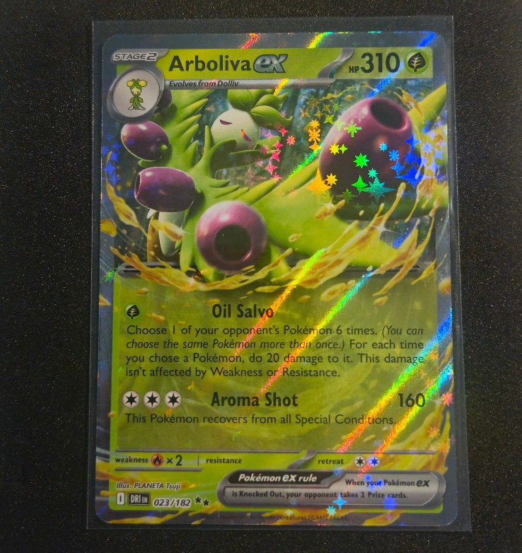 Arboliva EX - 23/182 - Destined Rivals - Pokemon TCG