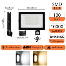 LED Floodlight Spot Security Flood Lights Light Outdoor Garden Lamp 10W-500W UK