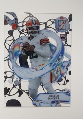2025 Topps Signature Football Shedeur Sanders RC Star Cast FL-25 Browns