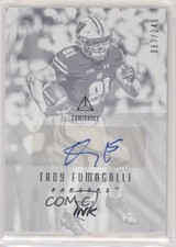 2018 Panini Luminance Rookie Ink 87/249 Troy Fumagalli #RI-TRF Auto 0cv
