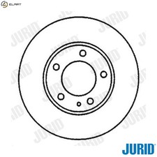 2x BRAKE DISC 561967J FOR PEUGEOT EXPERT/Platform/Chassis/Van 806 FIAT 1.9L 4cyl
