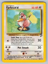 Farfetch'd 40/130 Base Set 2
