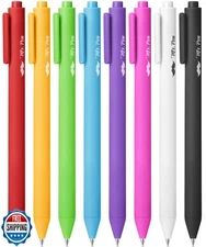 Mr. Pen- Retractable Gel Pens, 8 Pack, Color Ink Gel Pens Fine Po
