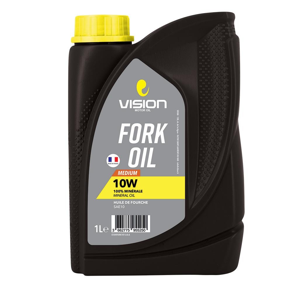 Huile de fourche 10W idéale pour les balades à moto 1L