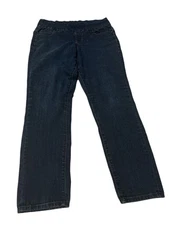 Jag Womens Blue Denim Dark Wash Skinny Fit Jeans Size 12