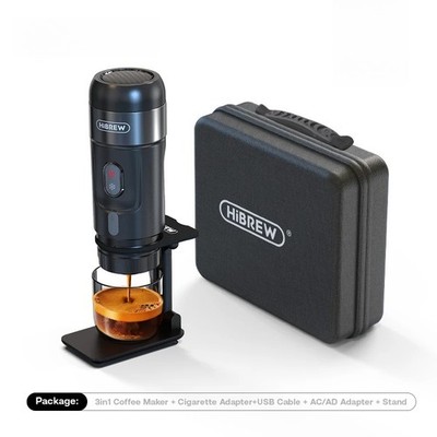 Portable Coffee Machine for Car & Home, DC12V Expresso Maker Fit Capsule Coffee