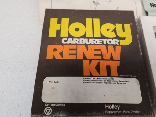 NEW HOLLEY 1904 1908 1BBL CARBURETOR REBUILD KIT Ford 144 170 AMC 6 USA MADE - Bild 11 von 12
