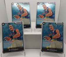 Mr.3 (Galdino) Playset - OP14-092 x4 - The Azure Sea's Seven - One Piece TCG