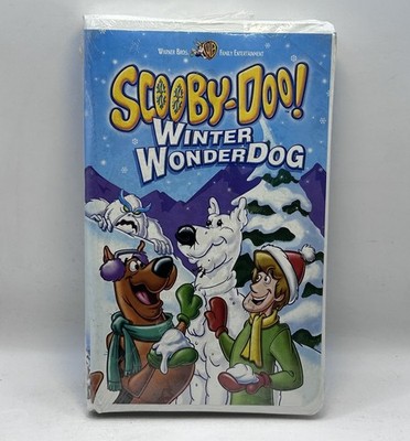 Scooby-Doo Winter Wonderdog - New Sealed VHS 2002 Video Tape Animation Clamshell