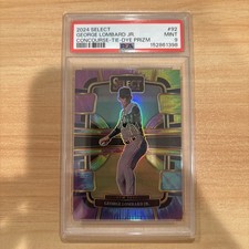 2024 Panini Select - Concourse George Lombard Jr. Tie-Dye Prizm /25!! PSA 9!!
