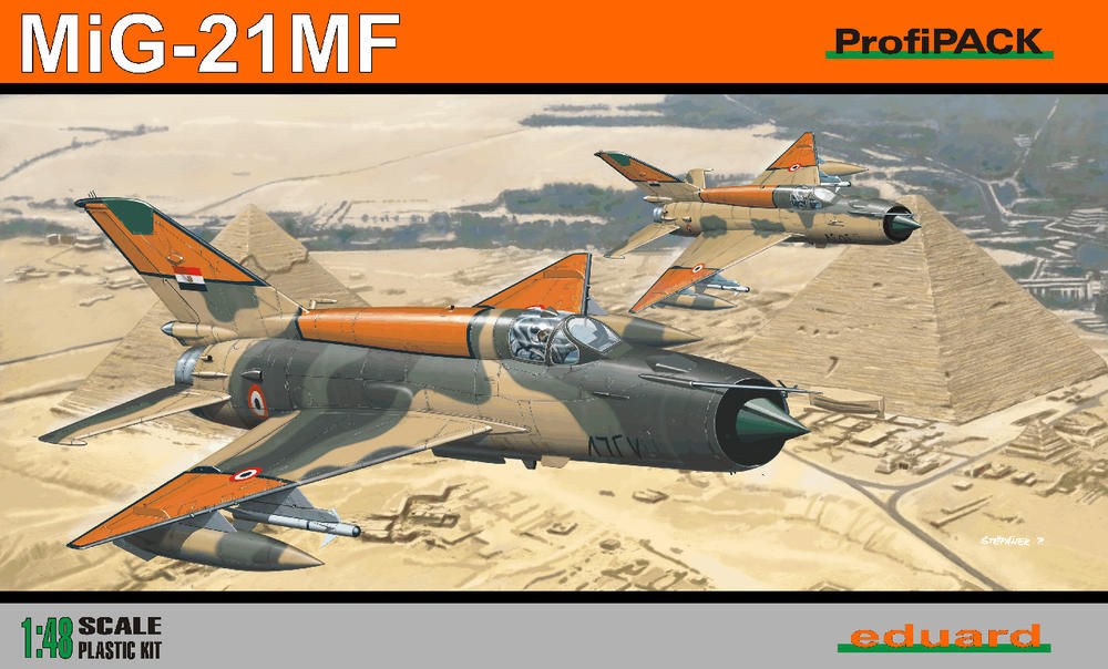 Eduard Plastic Kits 8231 1:48 MiG-21MF Profipack Plastic Model Kit - New