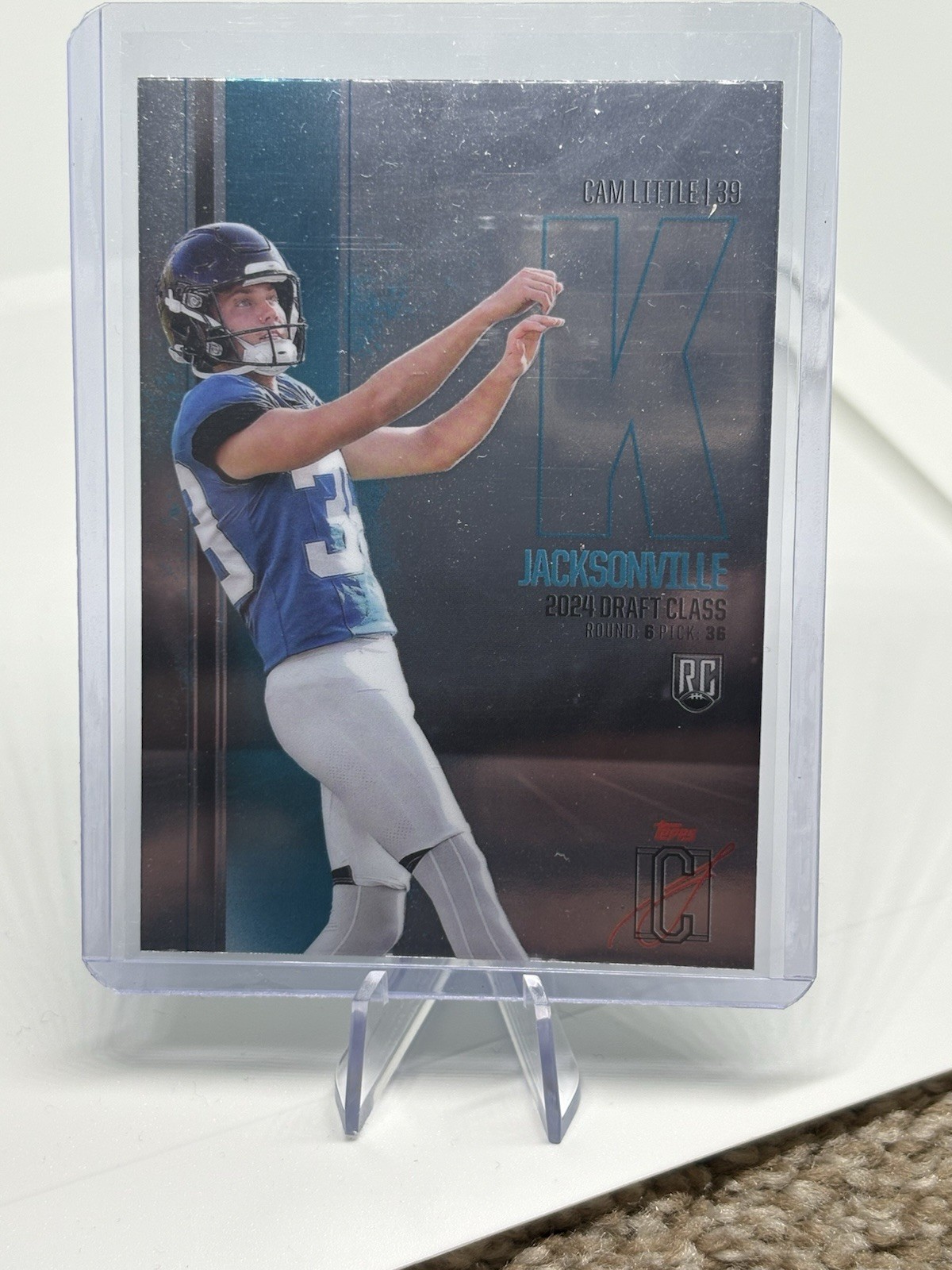 Cam Little Topps Signature Class Rookie Class Base Chrome Variation #RCV64 Base