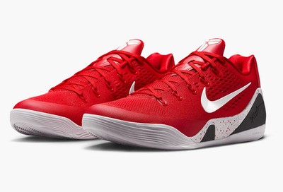 Nike Kobe IX 9 Elite EM Low Protro TB University Red White Gold