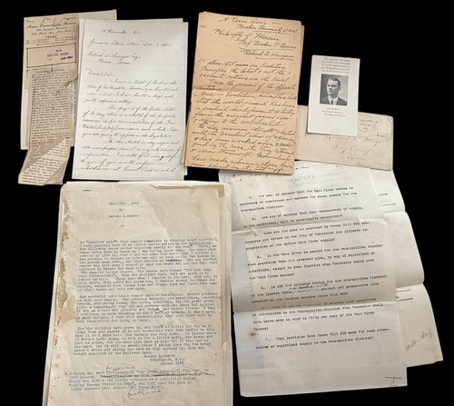 Roland D Sawyer Socialist Archive Manuscript Boston MA House Bills Reverend RARE
