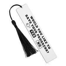 Game Lover Gifts Bookmark Fans Gift for Women Girls Book...