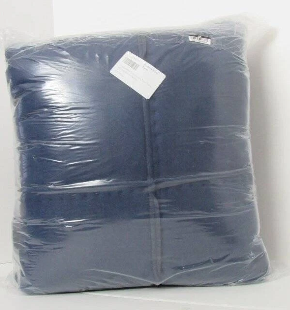 Pottery Barn Teen Sweatshirt Comforter Twin/TwinXL Heathered Navy New - Image 4 of 4
