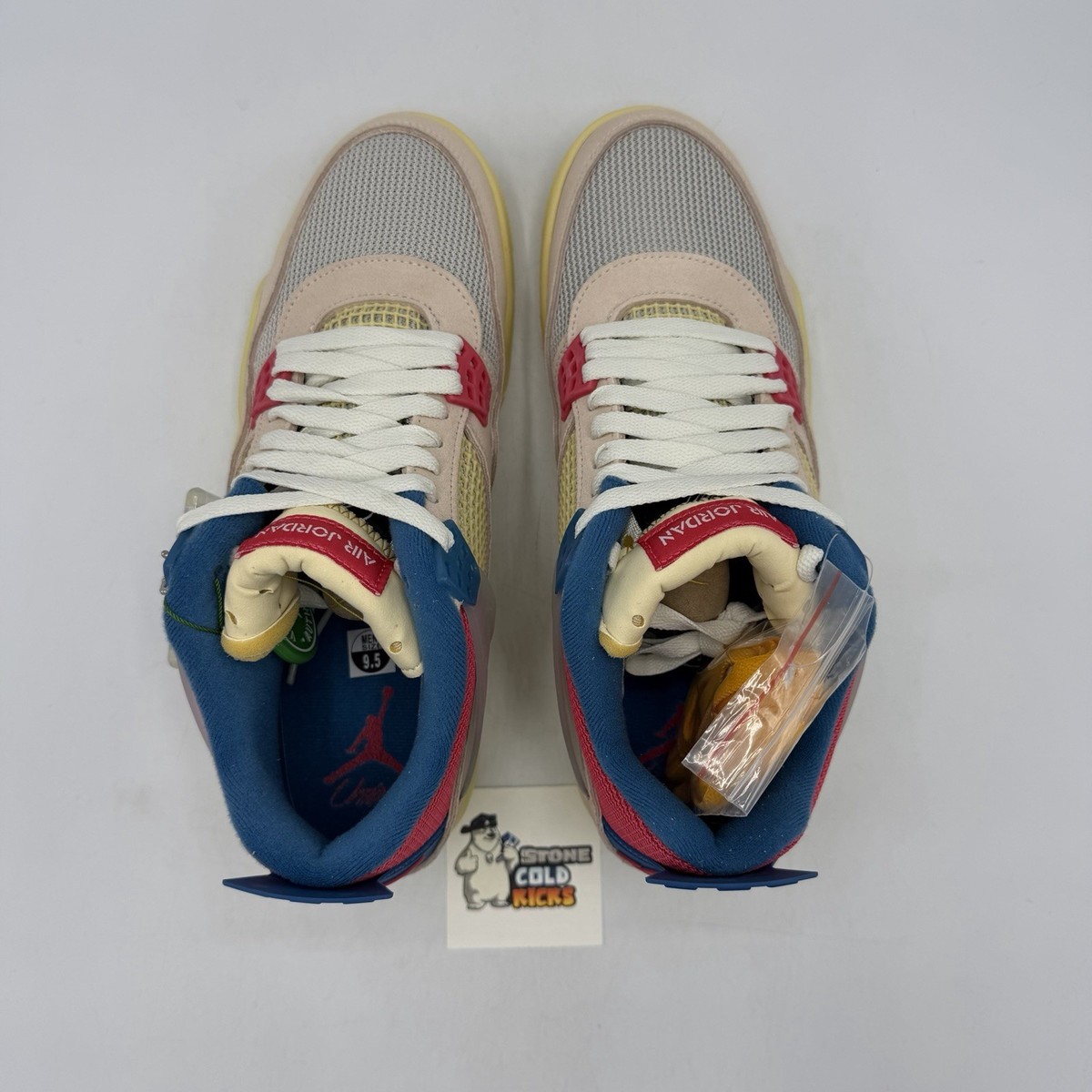 Size 9.5 - Jordan 4 Retro x Union LA Mid Guava Ice for sale online