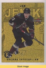 2021-22 Fleer Ultra Rookies Gold Speckled Rainbow Foil Jan Jenik #246 READ o1h