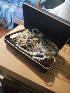 Junk Drawer Jewelry Lot Vintage Unsearched!!!!