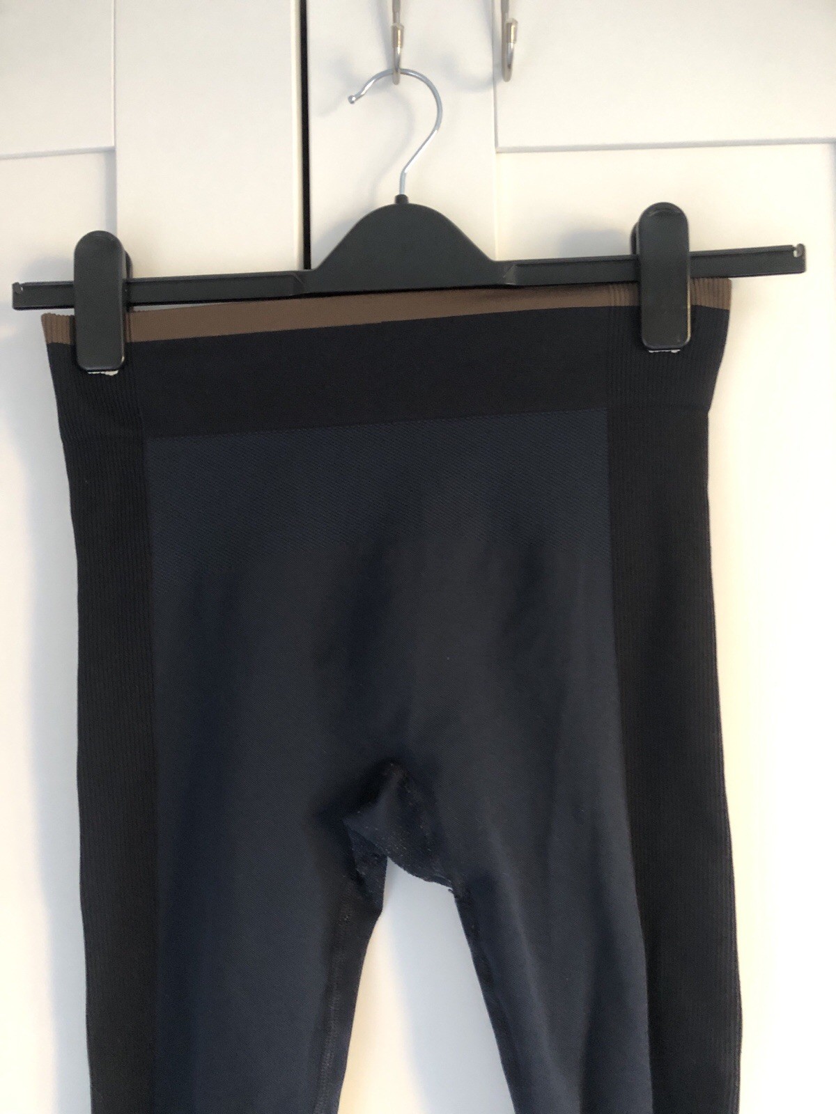 COS navy blue ribbed stretch basic base layer com… - image 3