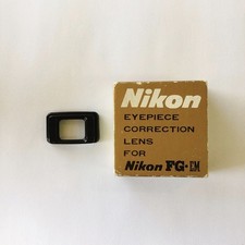 NIKON 1.0 EYEPIECE CORRECTION LENS FOR Nikon FG EM F-501 Diopter in Box