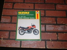 HAYNES MANUAL FOR SUZUKI GS550 GSX550 FOURS . 1983 TO 1998. FREE U.K. POST
