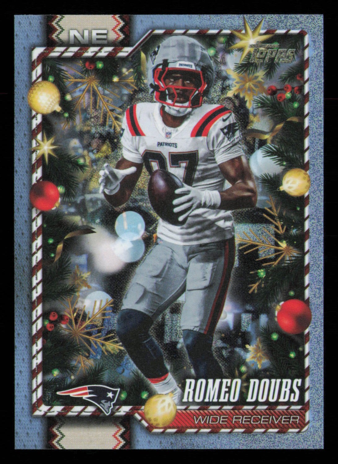 2026 Topps Holiday #69 Romeo Doubs Holiday Glitter Parallel | eBay