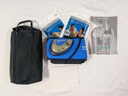 Slendertone Flex Abdominal Training System EMS Toning Belt w/ Pads Case Manual