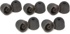 Westone Audio Star Silicone Eartips - 12mm Black Size 5 pairs  2-pack 