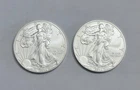 2012 American Silver Eagle 1 OZ. X 2 /.999 Fine Silver BU Uncirculated