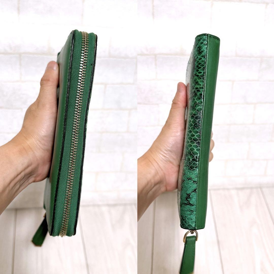 Fendi Long Wallet Round Python - image 3