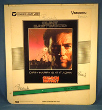 RCA CED VIDEODISC - SUDDEN IMPACT with Clint Eastwood