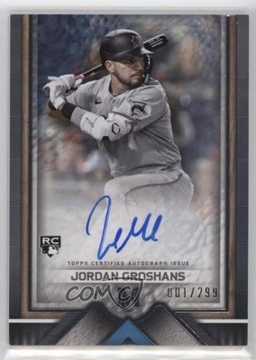 2023 Topps Museum Collection Archival 1/299 Jordan Groshans Rookie Auto RC 19wt