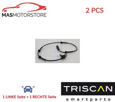 ABS SENSOR DREHZAHLFÜHLER PAAR HINTEN TRISCAN 8180 25325 2PCS A NEU