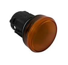 Siemens Indicator Light Lens 22mm Amber Round Smooth 3SU1001-6AA00-0AA0 NEW