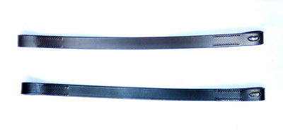 HERITAGE Traditional English Show Cob Working Hunter Flat Leather Hunt Browband