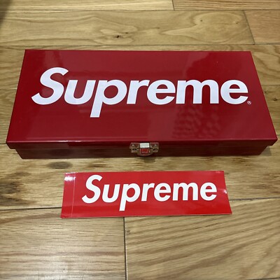 supreme new york large metal storage box SS17 UK
