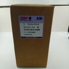 CGW Ceramic Aluminum Oxide Abrasive Grinding Wheels 6x2x1 1/4" T6  Israel 