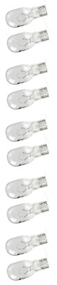 12V T15 Glühlampe Glassockellampe 16W W16W W2,1x9,5d 2-4-10Stü. E Kennz.E15 bulk
